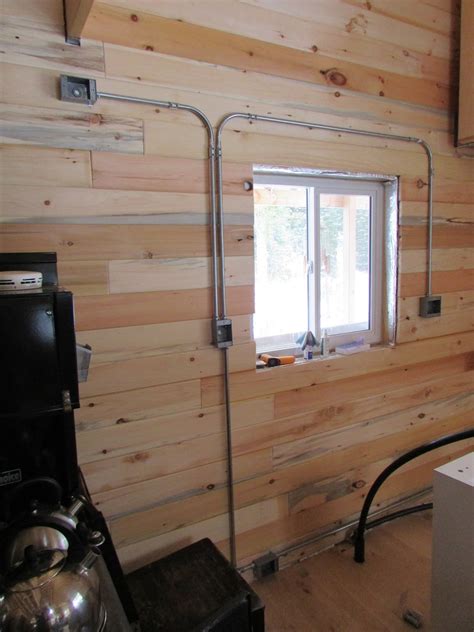 wiring log cabin basement